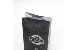 China Zipper Top ODM Coffee Packaging Pouch 8 Oz Coffee Bags With Valve supplier