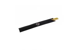 China Custom Logo Sushi Bamboo Disposable Chopsticks With Semi Paper Wrapper supplier