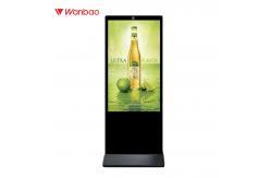 China Floor Standing Interactive Flat Panel Display 43 Inch Big Touch Screen supplier