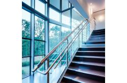 China High-Performance Stainless Steel Handrails with 1200mm Height for Glass Balustrades supplier