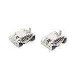 LCP Plastic Micro USB Female Connector for sale