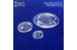 China Durable Clear Borosilicate Glass Lamp Lens For Outdoor Lighting supplier
