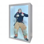 UHD Interactive Translucent LCD Display Android & WiFi Transparent LCD Box for sale