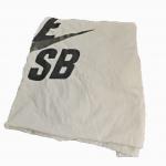 Lint Free Recycled White Printed Cotton T Shirt Rags For Marine Cleaning for sale