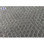 Galfan Coated Gabion Stone Cages Double Twisted Weave PVOC Certification for sale