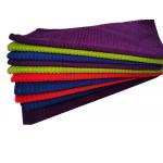 Green All Purpose Microfiber Dish Towel Stripe Terry Cleaning Cloth for sale