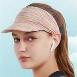 Pre Curved 56cm Summer Sun Visor Cap For Shading for sale