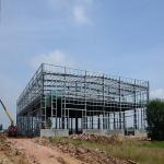 Structural Steel Frame Office Building Construction Industrial Prefabricated Factory Shed for sale
