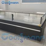 Deluex Self Service Counter Fresh Meat Cooler Display Refrigerator