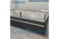 China Deluex Self Service Counter Fresh Meat Cooler Display Refrigerator supplier