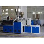 Conical Twin Screw Extruder Plastic Extrusion Line For PVC Pipe for sale
