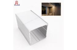 China Extruded Aluminium LED Strip Light Profile Corrosionproof 2m Length supplier