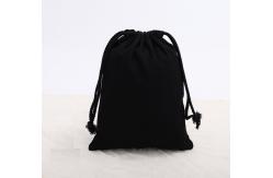 China Customized Durable Cotton Canvas Bag Pull Sting Style For Shoes Packing supplier