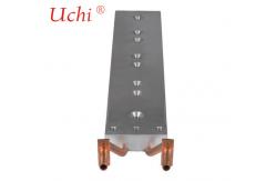 China Copper Tube Liquid Cooling Plate , Liquid Cold Plate With Epoxy Bonding Process supplier