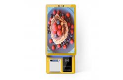 China Automatic Self Service Kiosk Pos System With 21.5 Inch Screen supplier