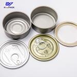 Round Container For Cigarette Packing 50g 80g 100g Volume With Easy Open Lid for sale