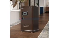China Dual Alarm Biometric Fingerprint Lock Home Safe Box For Security supplier