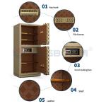 Solid Steel Dual Alarm Luxury Office Safe Box Electronic Lock YB/N7-150D