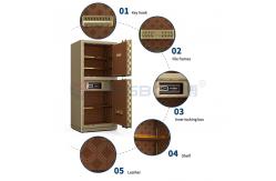 China Solid Steel Dual Alarm Luxury Office Safe Box Electronic Lock YB/N7-150D supplier
