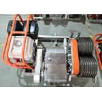 5T Gasoline Engine Underground Cable Puller Winch With Single Drum Capstan for sale