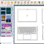 Smart DAQIN Laptop Skin Sticker Cutting Machine With Design Software Laptop Skin Machine