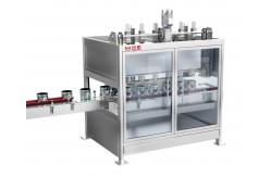 China Automatic Round / Square / Oval Bottles Auto Chemical Filling Machine supplier