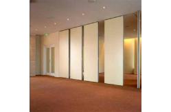 China Commercial Folding Sliding Movable Operable Partition Walls For Office Hotel supplier