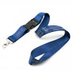 Silkscreen Printed Nylon Sublimation Lanyards Blank Polyester For Promotions And Events for sale