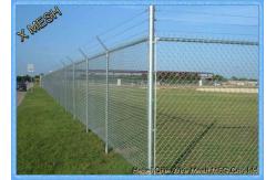 China Security Galvanized Chain Link Fence 3 Foot Diamond Wire Netting supplier