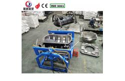 China Automatic Low Noise Rock And Roll Rotomoulding Machines 6KW-11KW supplier