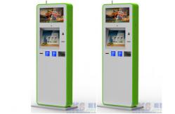 China Standing Card Dispenser Self Checkout Kiosk 19 Touch Screen All In One Payment supplier