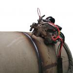 PLC Control Heavy-Duty Pipeline Orbital Welding Crawler Machine
