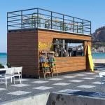 Safety And Convenient Folding Container House Aluminum Sliding Doors Container Foldable House for sale