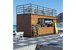 China Safety And Convenient Folding Container House Aluminum Sliding Doors Container Foldable House supplier