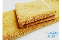 China 15mm High Pile Micro Fiber Cleaning Cloth Towel No Fading For Bathroom supplier