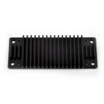Black Anodized 6005 T6 Heatsink Extrusion Profiles for sale