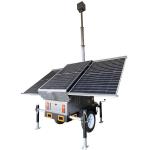24 Hours Monitoring Mobile Surveillance Trailer For Hotel Outdoor Parking for sale