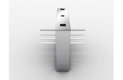 China Automatic Rotary Half Height Turnstile Remote Control 304 Stainless Steel supplier