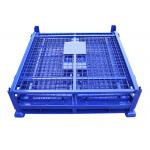 Collapsible Pallet Mesh Cage Stackable Stillages Storage Container