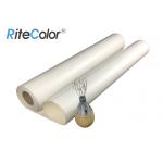 Waterproof Glossy Poly Cotton Canvas Roll For Eco Solvent Printing for sale