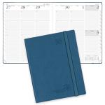 100GSM Ivory Paper Large Academic Planner Night Blue Weekly Schedule for sale