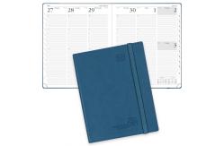 China 100GSM Ivory Paper Large Academic Planner Night Blue Weekly Schedule supplier