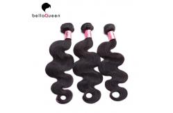 China No Tangle No Shedding Body Wave Natural Black 6A Remy Hair Weft supplier