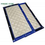 Customized Acoustic Blanket for Windows STC 17-27dB Sound Barrier Soundproof Curtains for sale