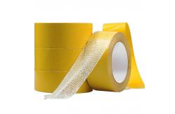 China 3m Acrylic Double Sided Adhesive Tape Mesh Scrim Filament For Carpet supplier