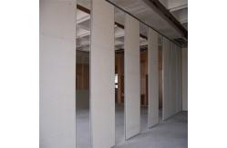 China Fabric Soundproof Aluminum Track Channel Folding Movable Operable Partition Walls supplier