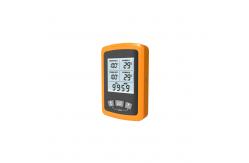 China Dual 2 Probe Digital Meat Thermometer For Smokers Grill Countdown Timer supplier