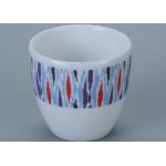 FDA Approved 7.3*7.3*6.8cm 100% Melamine Tea Cups for sale