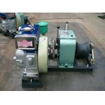 Safe / Reliable Diesel Engine Wire Rope Winch 1 Year Warranty Cable Pulling Winch for sale