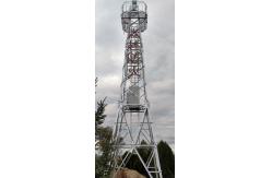 China Forest Fire Observation Galvanized Steel Towers Monitoring Four Foot supplier